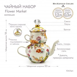 Чайный набор White Flower Market 89213-95